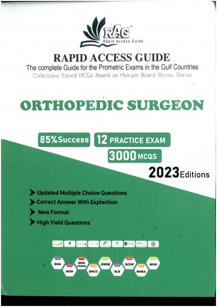 RAPID ACCESS GUIDE  ORTHOPEDIC SURGEON 2023 - اورتوپدی