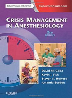 CRISIS MANAGMENT IN ANESTHESIOLOGY  2015 - بیهوشی