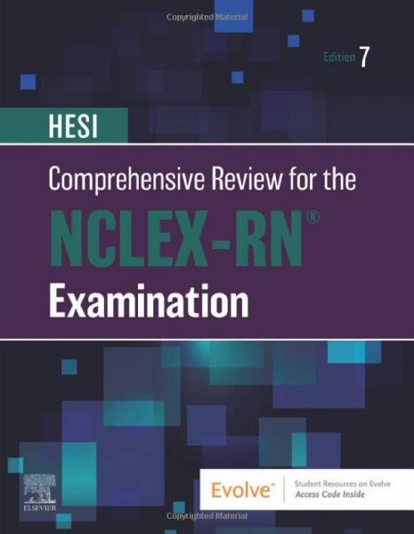 HESI Comprehensive Review for the NCLEX-RN® Examination(2023) 7th Edition - پرستاری