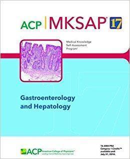 ACP MKSAP GASTROENTEROLOGY & HEPATOLOGY 18 - داخلی گوارش