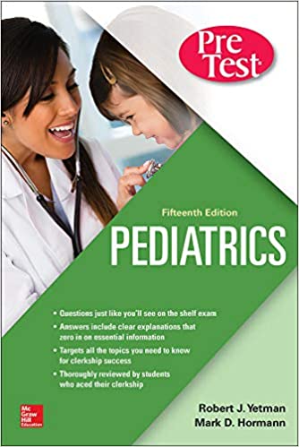 Pediatrics PreTest Self-Assessment And Review 2020 - آزمون های امریکا Step 2