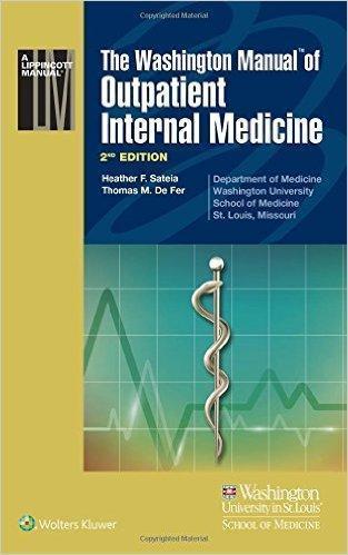 The Washington Manual of Outpatient Internal Medicine 2016 - داخلی
