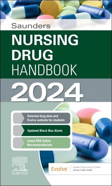 Saunders Nursing Drug Handbook 2024 1st Edition - پرستاری