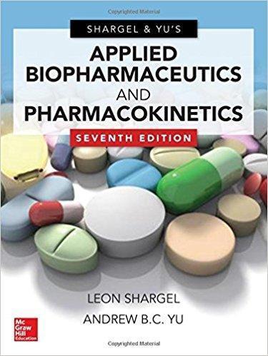 Applied Biopharmaceutics & Pharmacokinetics  2016 - فارماکولوژی