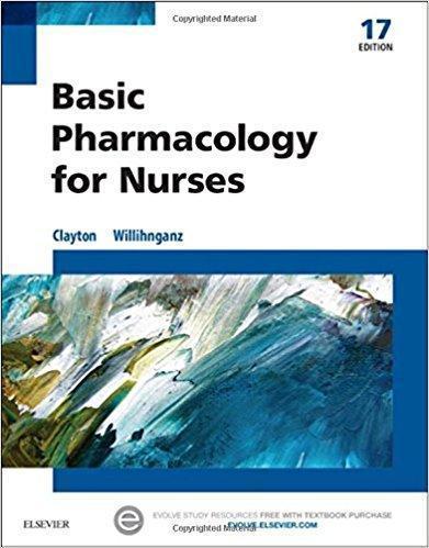 Basic Pharmacology for Nurses  2016 - پرستاری