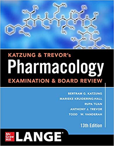 آزمون داروسازی Katzung & Trevors و بررسی هیئت مدیره - فارماکولوژی