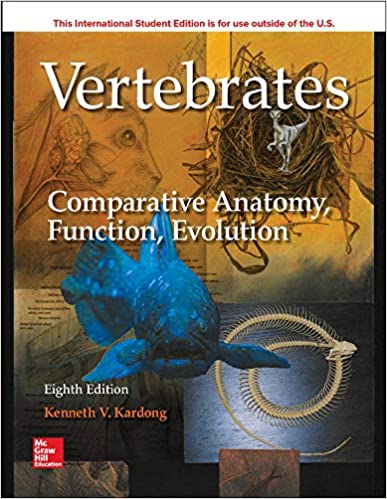 Vertebrates: Comparative Anatomy Functio 2019 - آناتومی