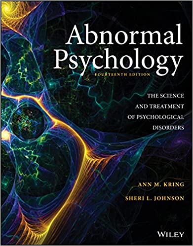 Abnormal Psychology: The Science and Treatment of Psychological Disorders 2020 - روانپزشکی
