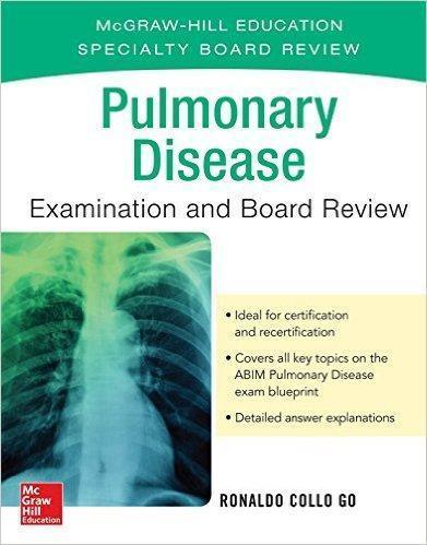Pulmonary Disease Examination and Board Review 2016 - داخلی تنفس