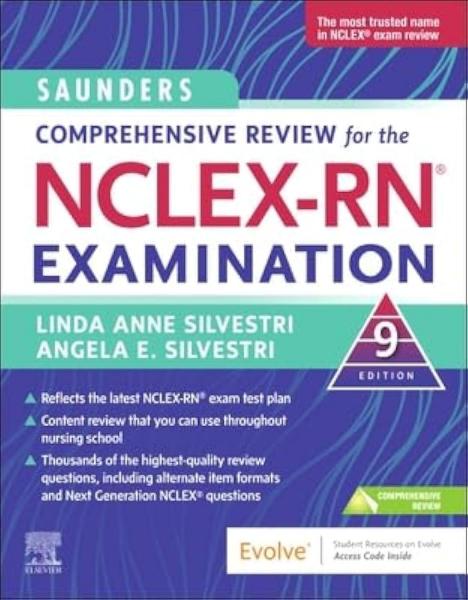 Saunders Comprehensive Review for the NCLEX-RN® Examination(2023) 9th Edition - پرستاری