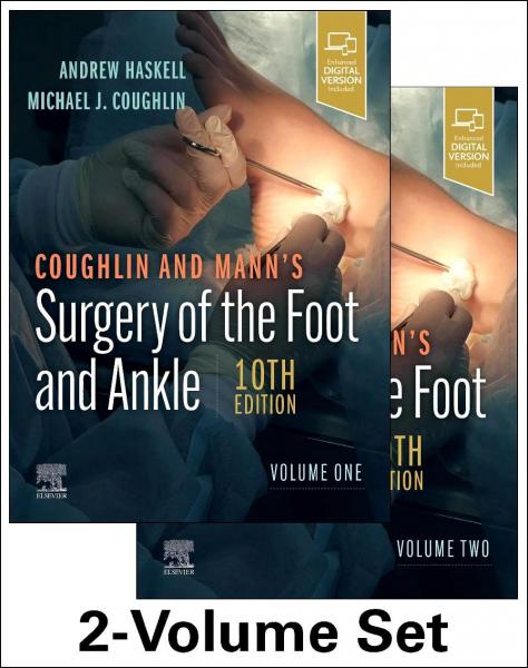 Coughlin and Mann’s Surgery of the Foot and Ankle, 2-Volume Set(2023) 10th Edition - جراحی