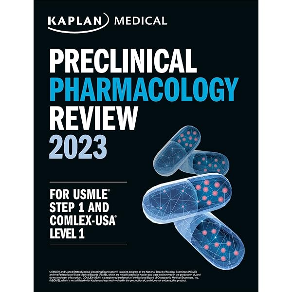 Preclinical Pharmacology Review 2023 - آزمون های امریکا Step 1