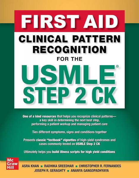 First Aid Clinical Pattern Recognition for the USMLE Step 2 CK  2024 - آزمون های امریکا Step 2