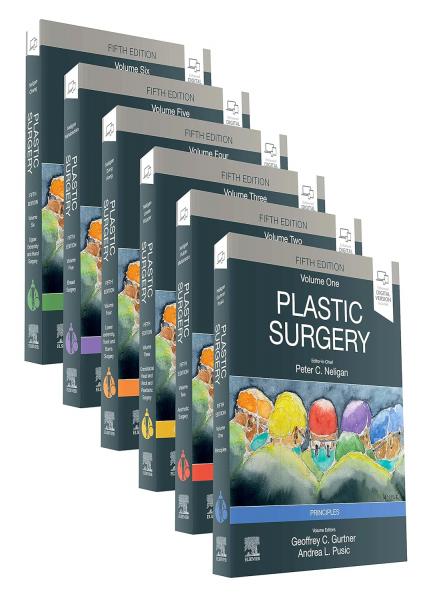  بدون مطالب  ای چپتر Plastic Surgery  neligan 6 Vol  2024 - جراحی