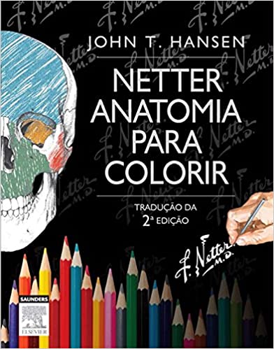 Netter Anatomy Coloring Book Updated Edition 2018 - آناتومی
