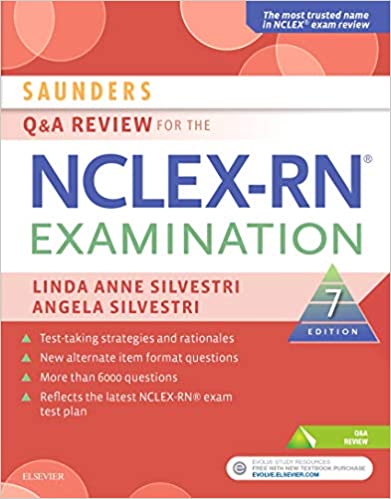 Saunders Q & A Review for the NCLEX-RN® Examination 7th Edition  2018 - پرستاری