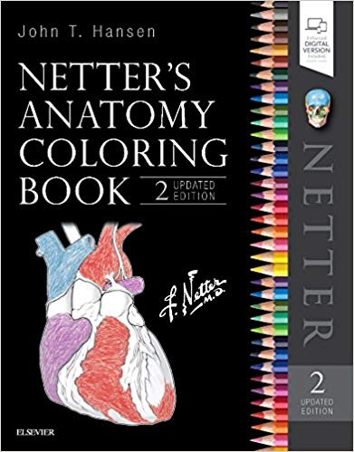 کتاب رنگ آمیزی آناتومی Netter - آناتومی