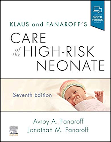2020  Klaus and Fanaroffs Care of the High-Risk Neonate 7th Edition - اطفال