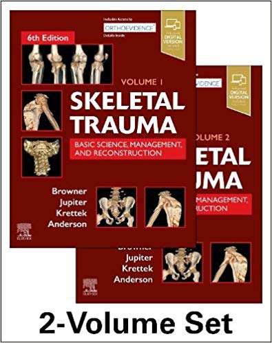 Skeletal Trauma-Basic Science- Management- and Reconstruction 3Vol 2020 - اورتوپدی