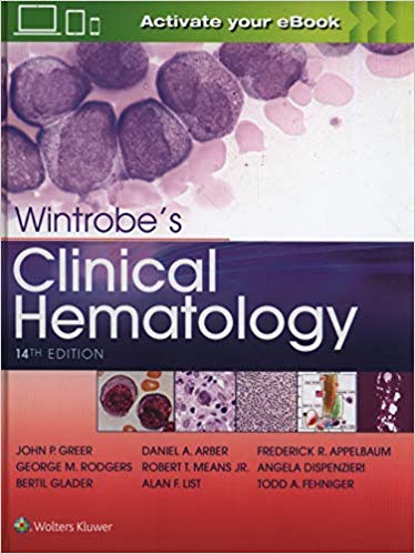 هماتولوژی بالینی Wintrobe - داخلی خون و هماتولوژی