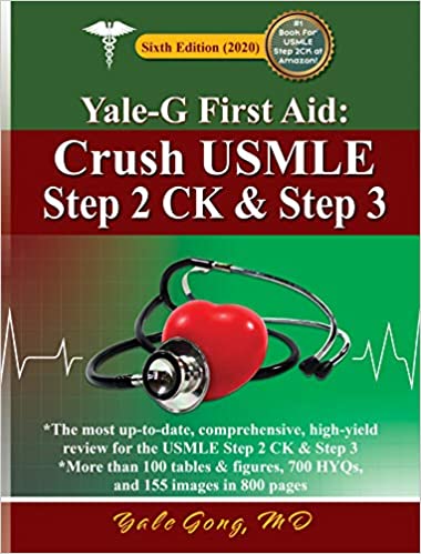 کمک های اولیه Yale-G: مرحله 2 CK و مرحله 3 USMLE را خرد کنید - آزمون های امریکا Step 2
