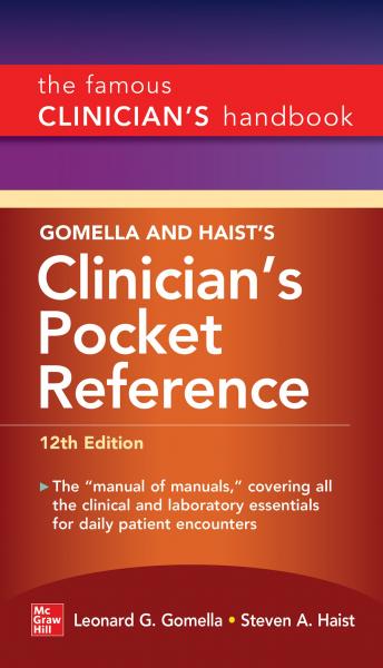 Gomella and Haist’s Clinician’s Pocket Reference(2022), 12th Edition - داخلی