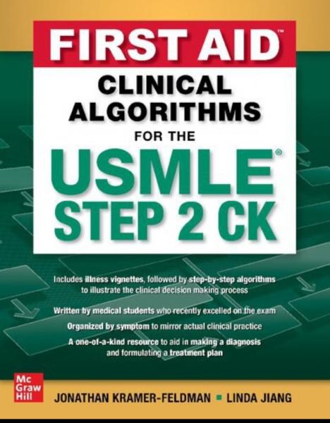 2024 First aid clinical algorithm for the USMLE step 2ck 1st edition - آزمون های امریکا Step 2