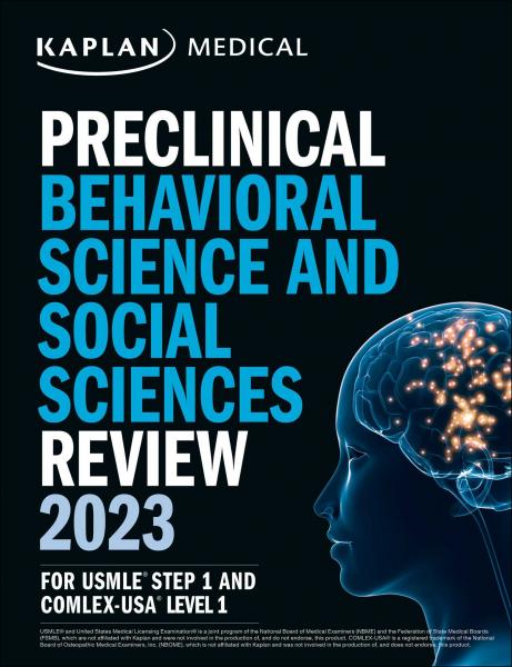 Preclinical Behavioral Science and Social Sciences Review 2023 - آزمون های امریکا Step 1