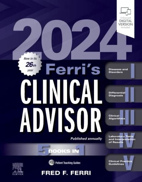 Ferri’s Clinical Advisor 2024 - داخلی