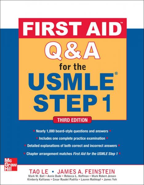 پرسش و پاسخ کمک های اولیه برای USMLE مرحله 1 (کمک های اولیه USMLE) نسخه 3 - آزمون های امریکا Step 1