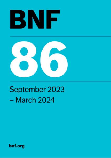 فرمول ملی بریتانیا (BNF85): مارس 2024-سپتامبر 2023 - فارماکولوژی